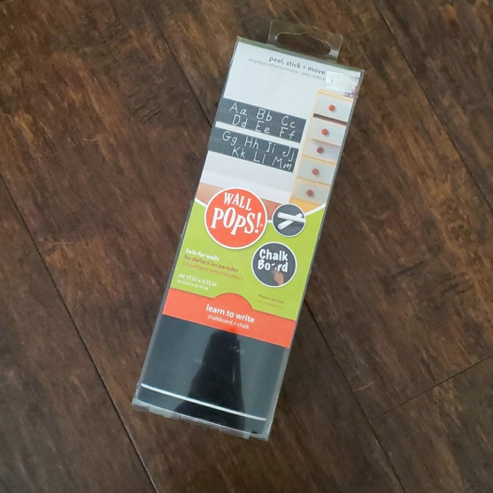 Peel, Stick, and Move Chalk Board